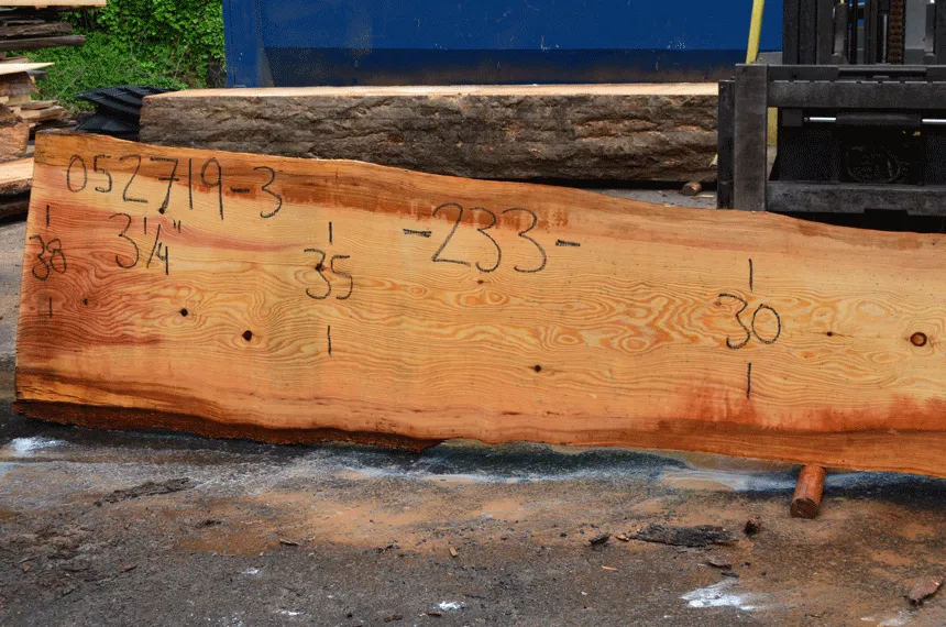 052719-03 Oregon Fir Slab