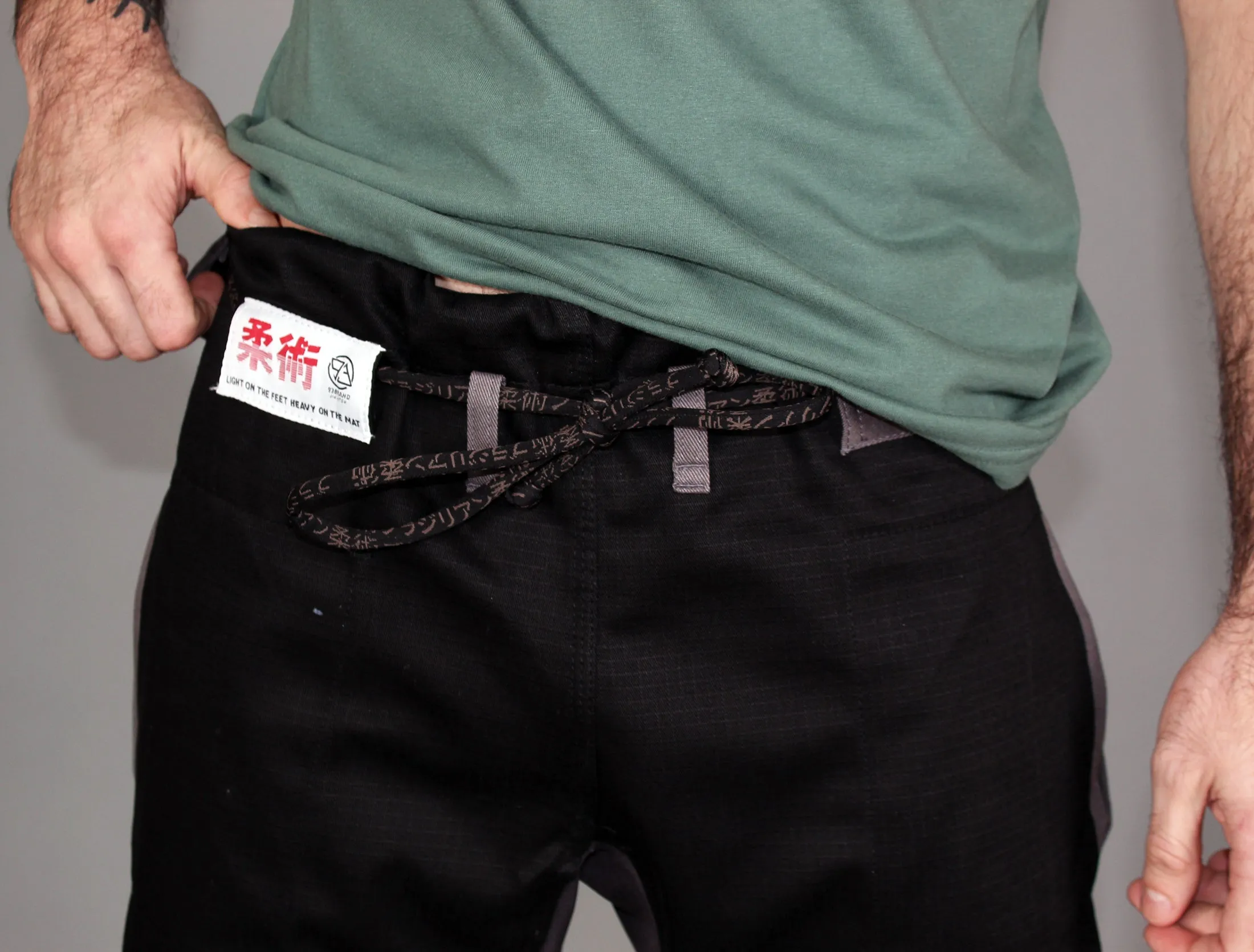 93brand "Jiu Jitsu Originals" Women's Casual Gi Pants - Black