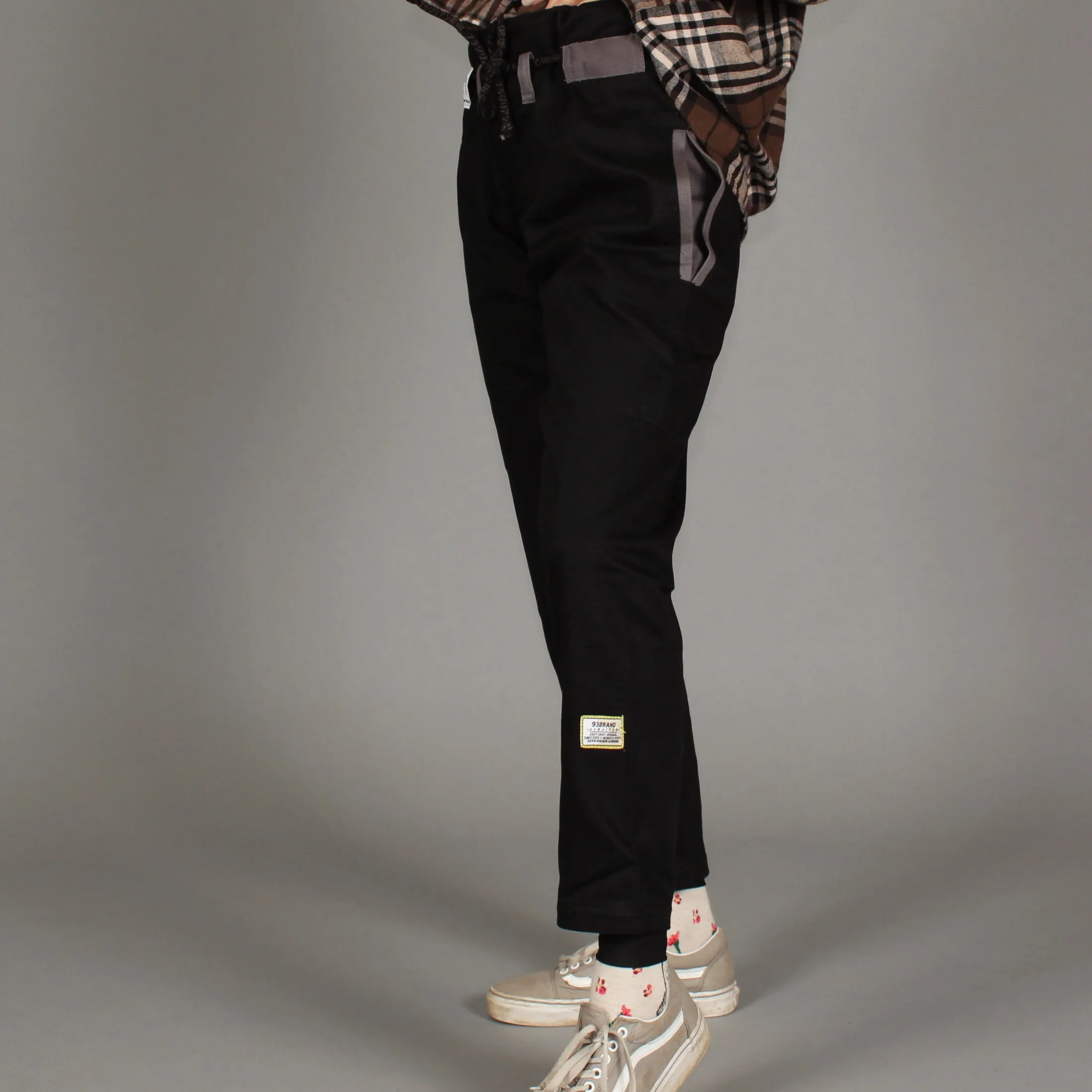 93brand "Jiu Jitsu Originals" Women's Casual Gi Pants - Black