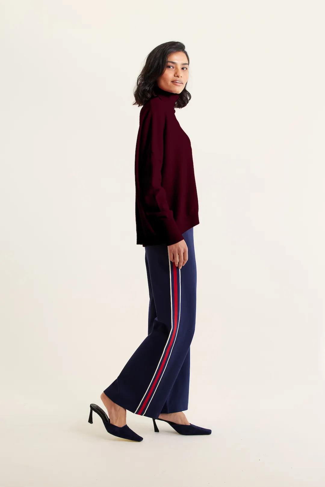 A Polo Bay Cashmere Sweater In Endless Passion