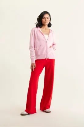 Amber Cashmere Hoodie In Blossom