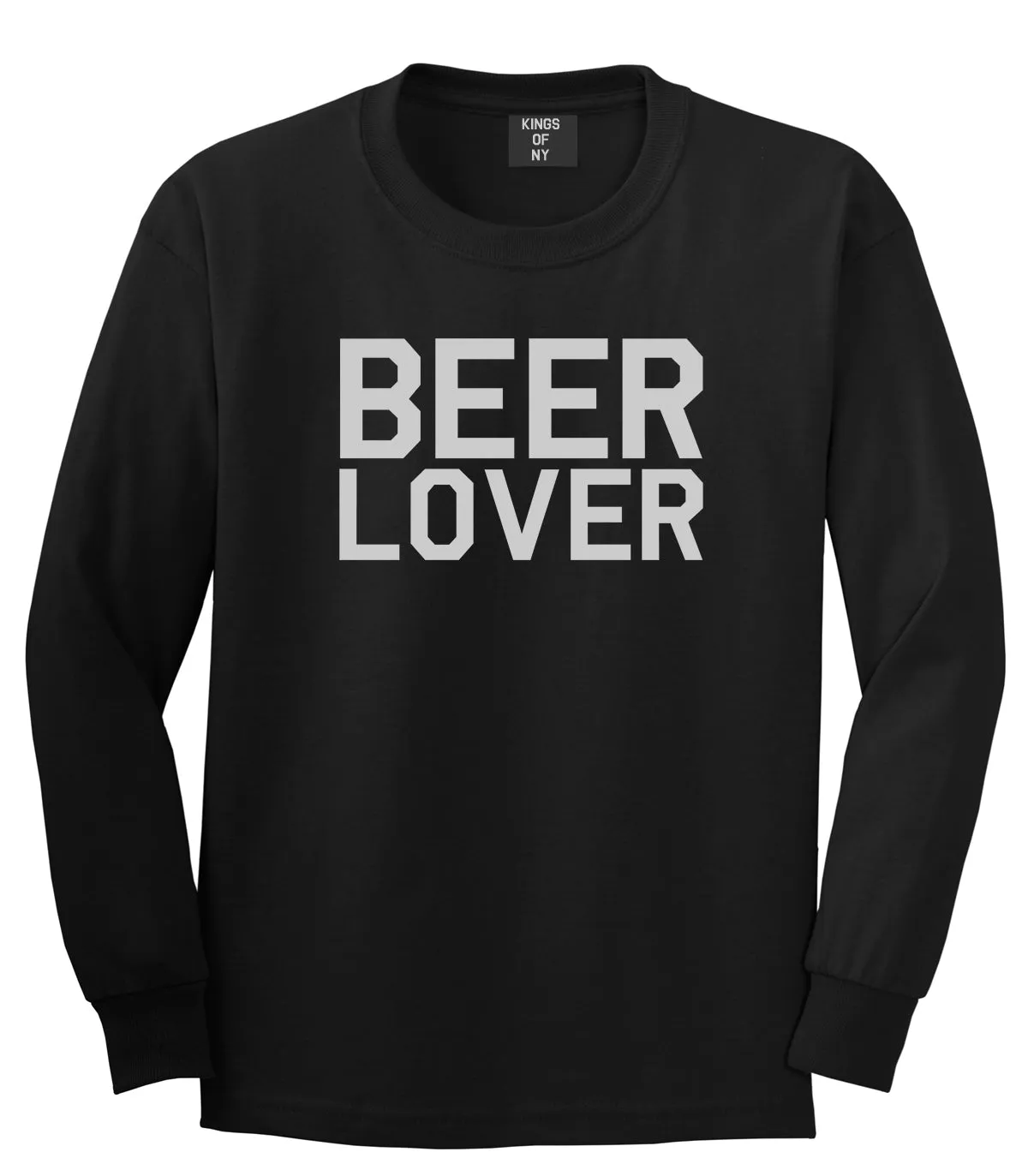 Beer Lover Drinking Mens Long Sleeve T-Shirt