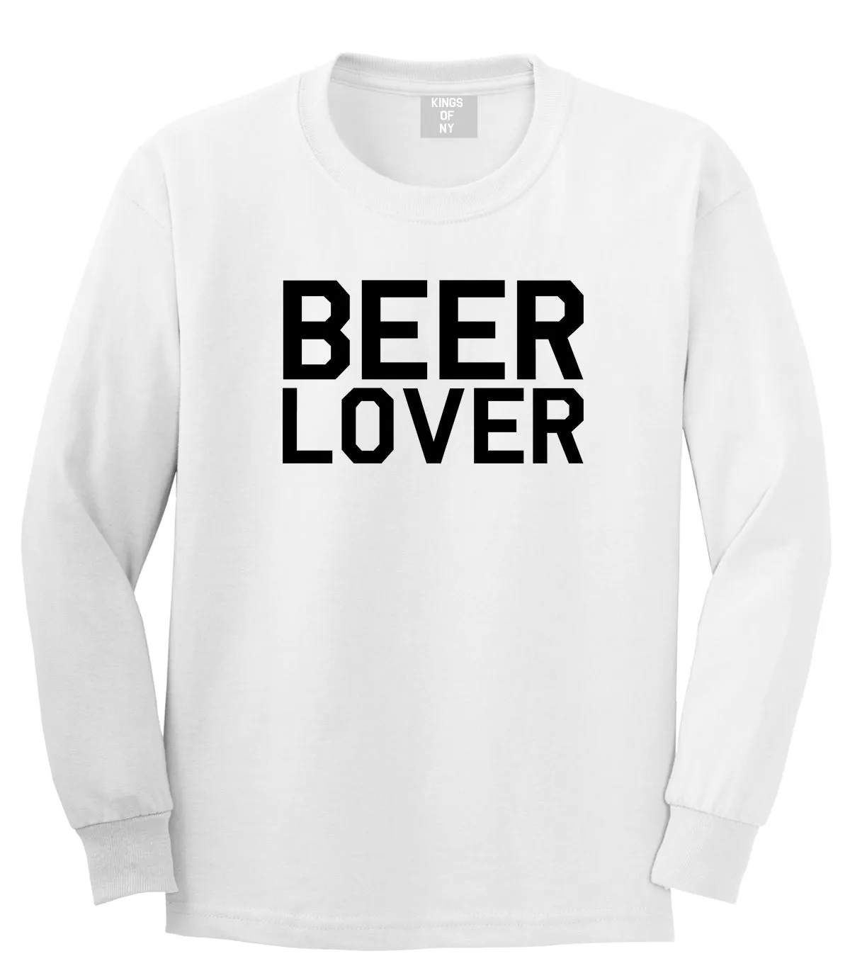 Beer Lover Drinking Mens Long Sleeve T-Shirt