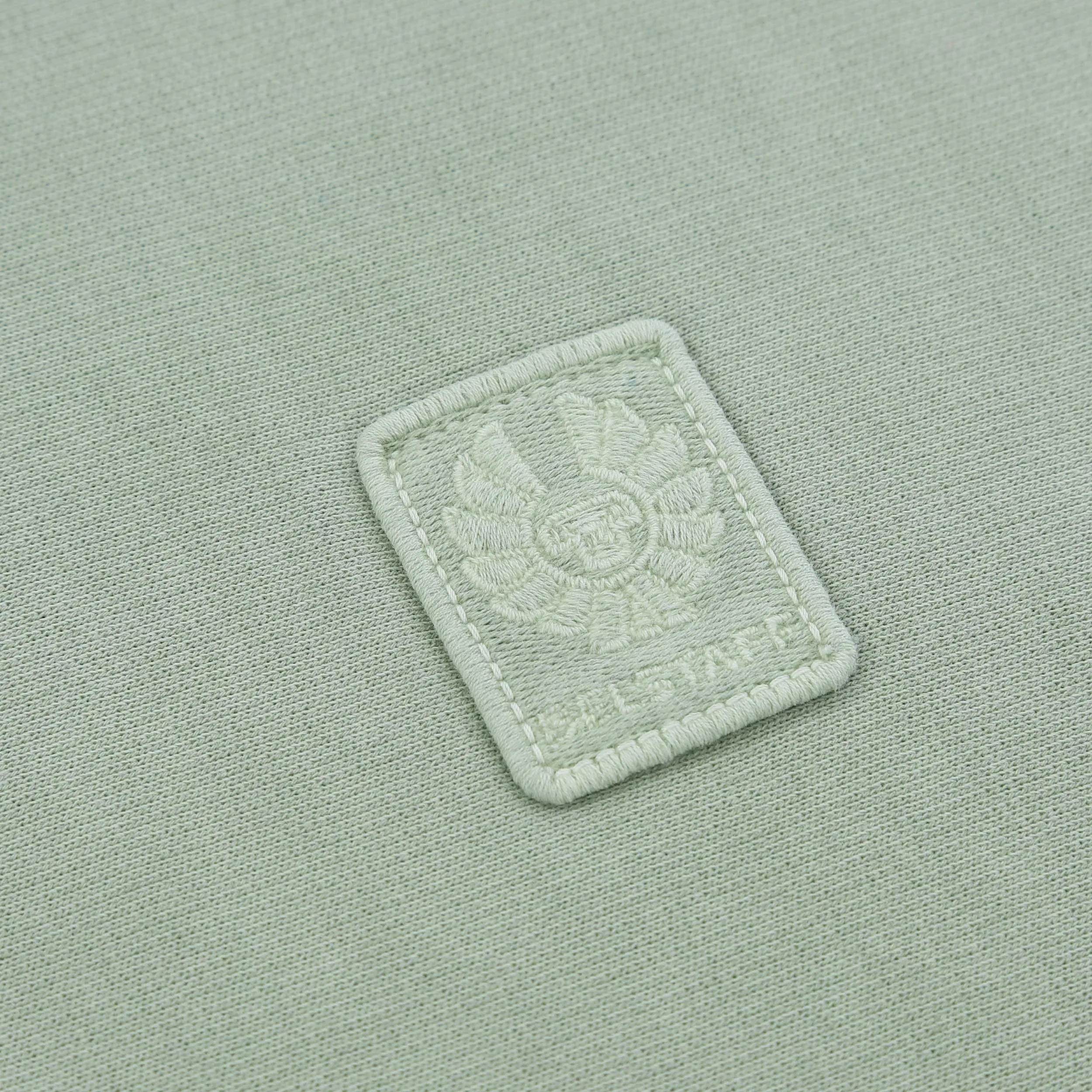 Belstaff Mineral Outliner Sweat Top in Echo Green