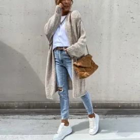 Camile - Classic Long Cardigan