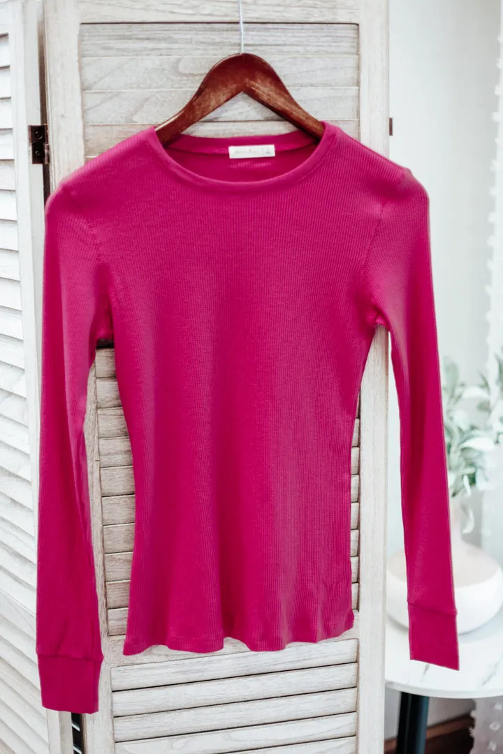 Crew Neck Long Sleeve