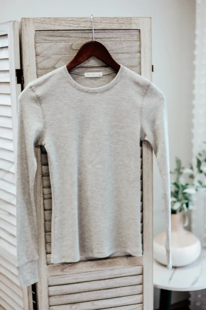 Crew Neck Long Sleeve