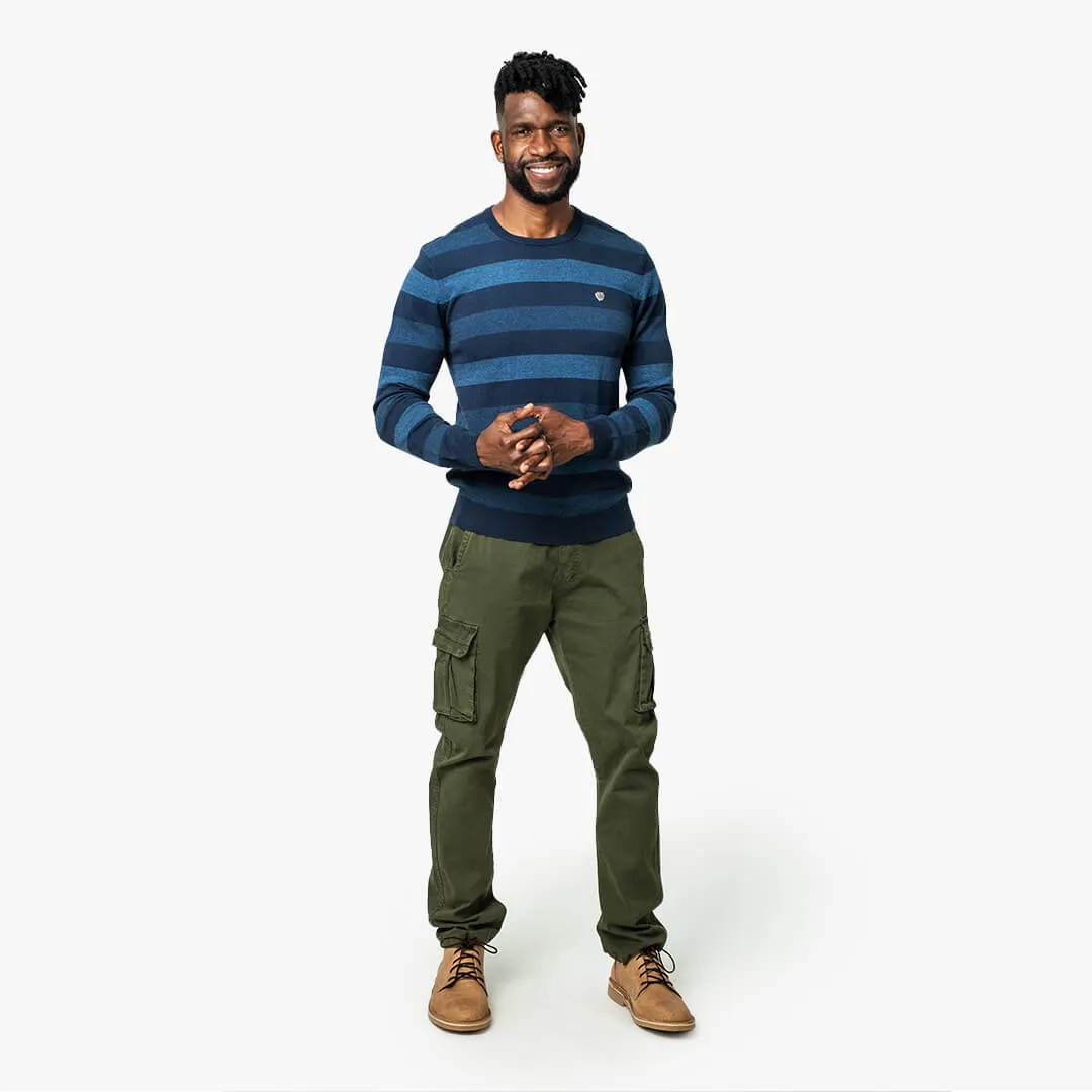 Flex Fine Gauge Knitwear Navy