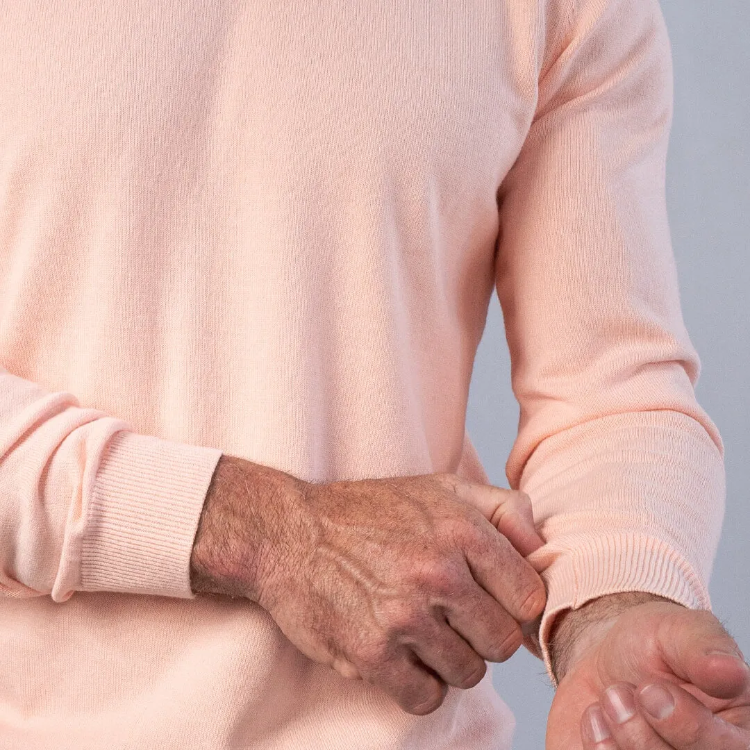 Flex Fine Gauge Knitwear Pink
