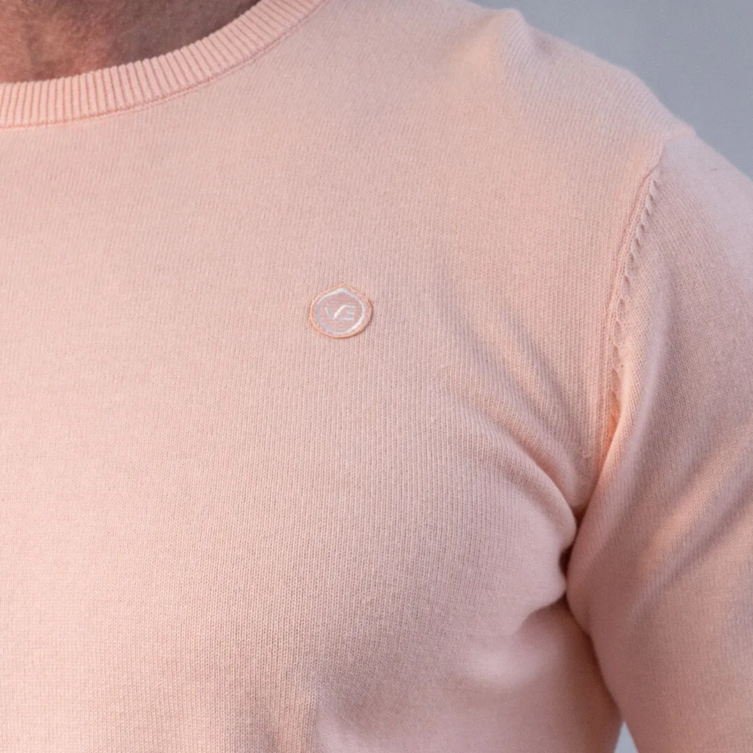 Flex Fine Gauge Knitwear Pink