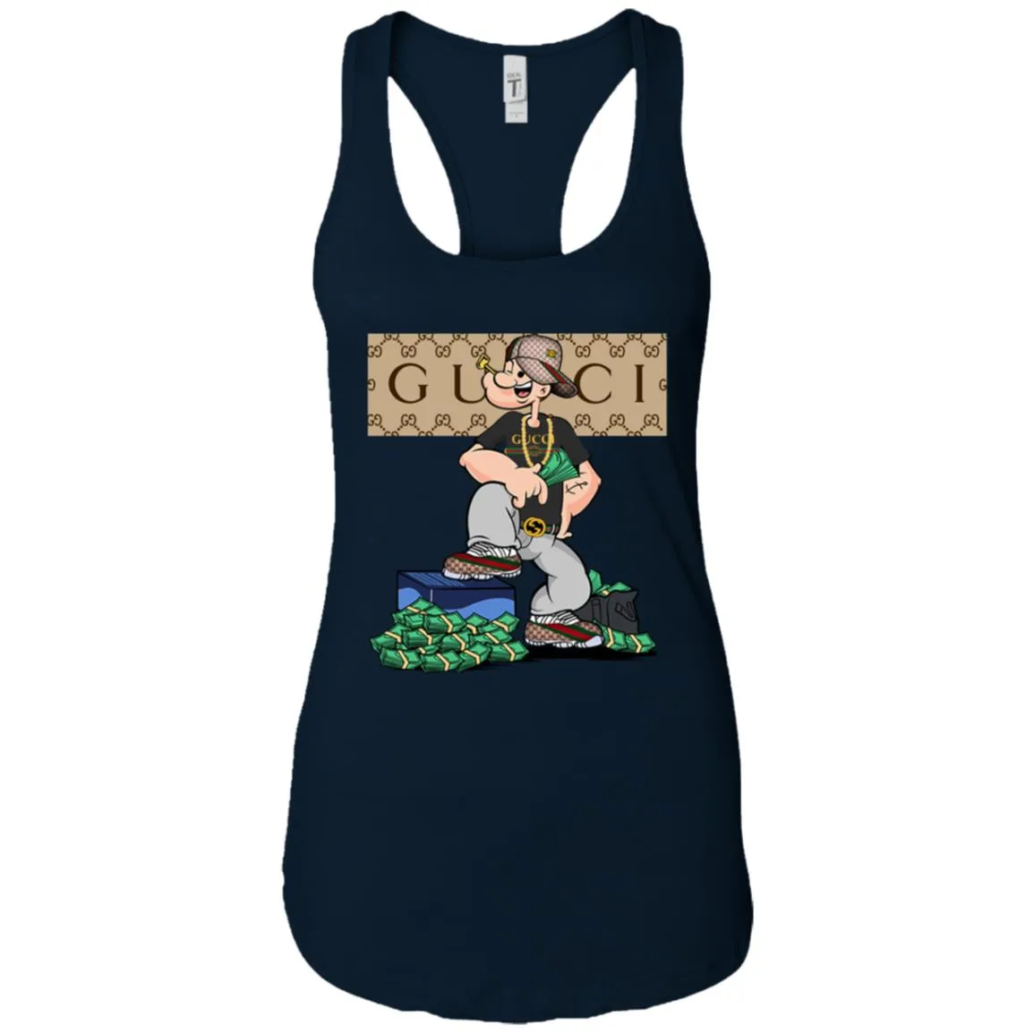 Gucci Cartoon T-shirt Women Tank Top