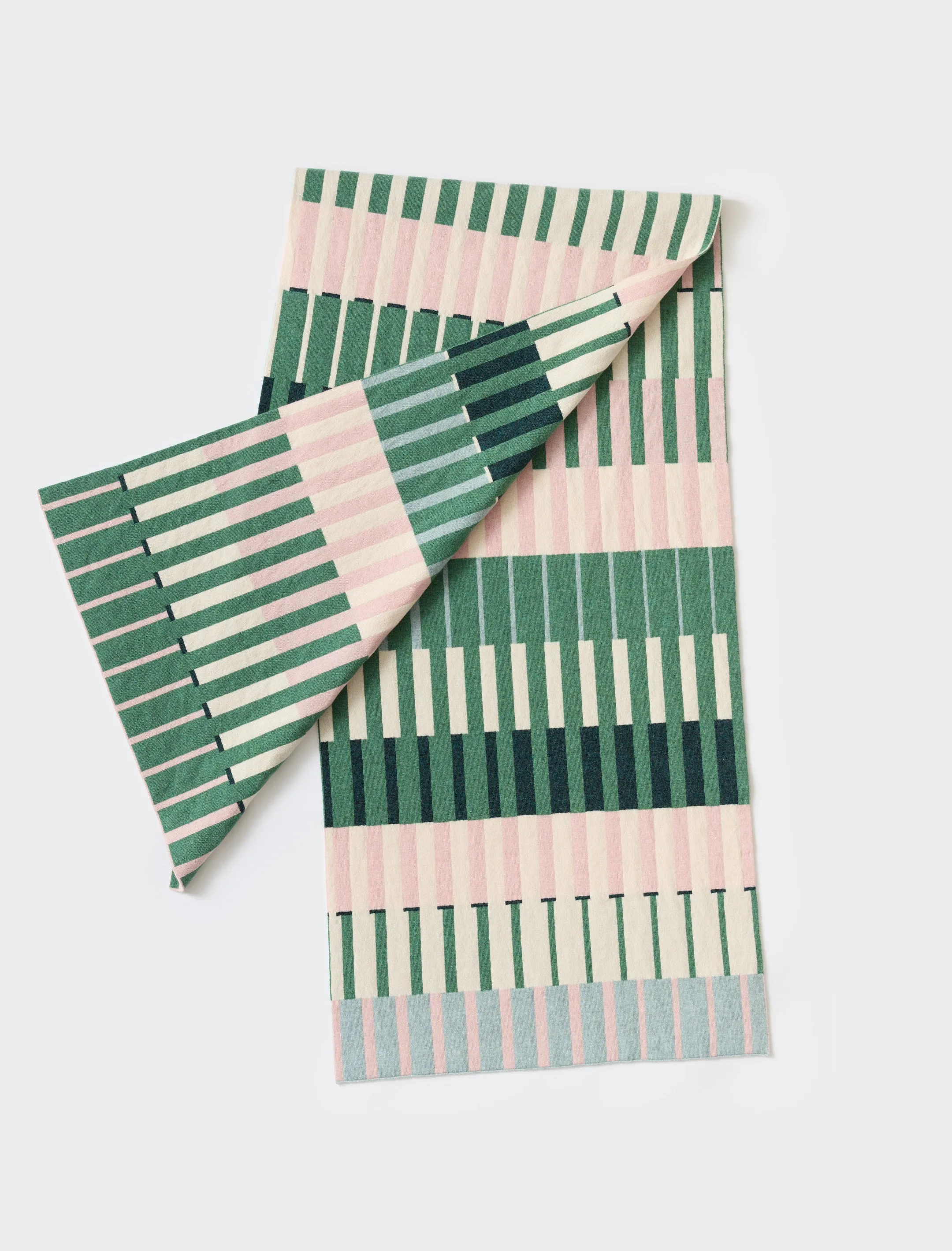 Harbour Scarf - Willow and Sea Shell