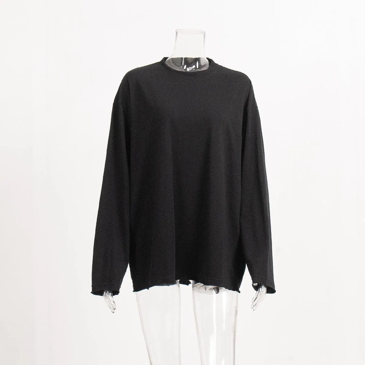 Ladies Solid Color Drop Shoulder T-Shirt TX0027