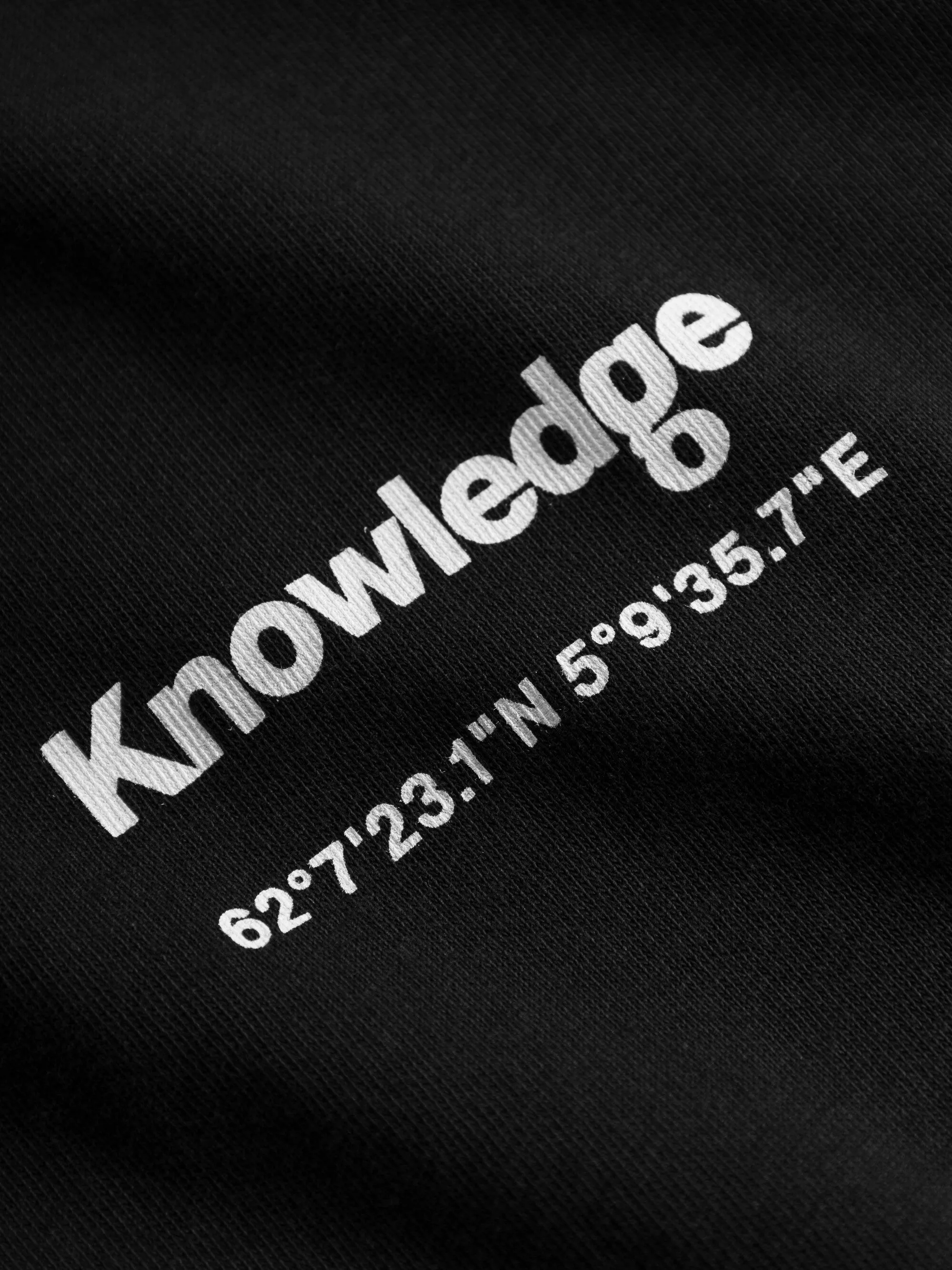 Loose t-shirt Creating Memories chest and back print - Black Jet