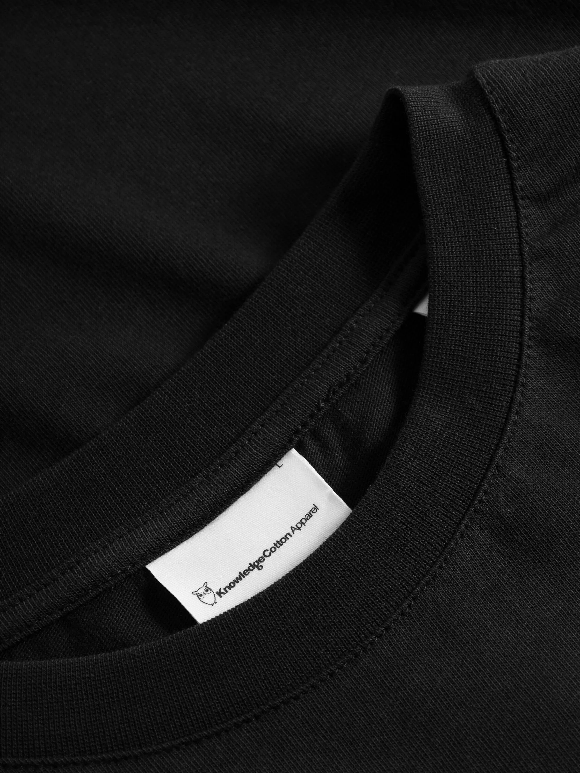 Loose t-shirt Creating Memories chest and back print - Black Jet
