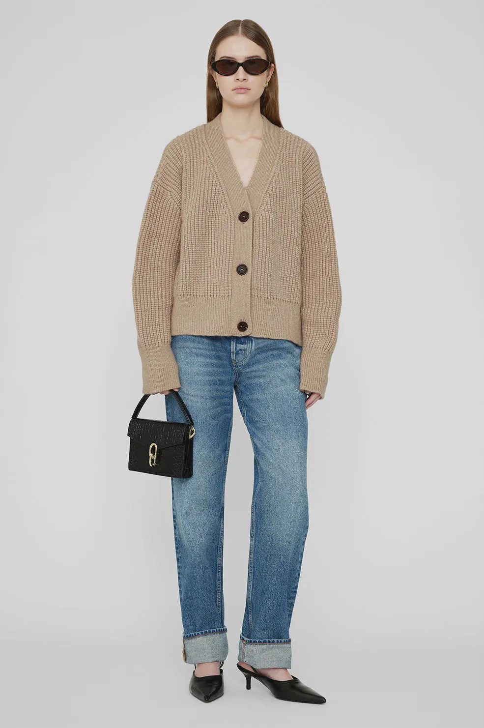 Maxwell Cardigan Camel