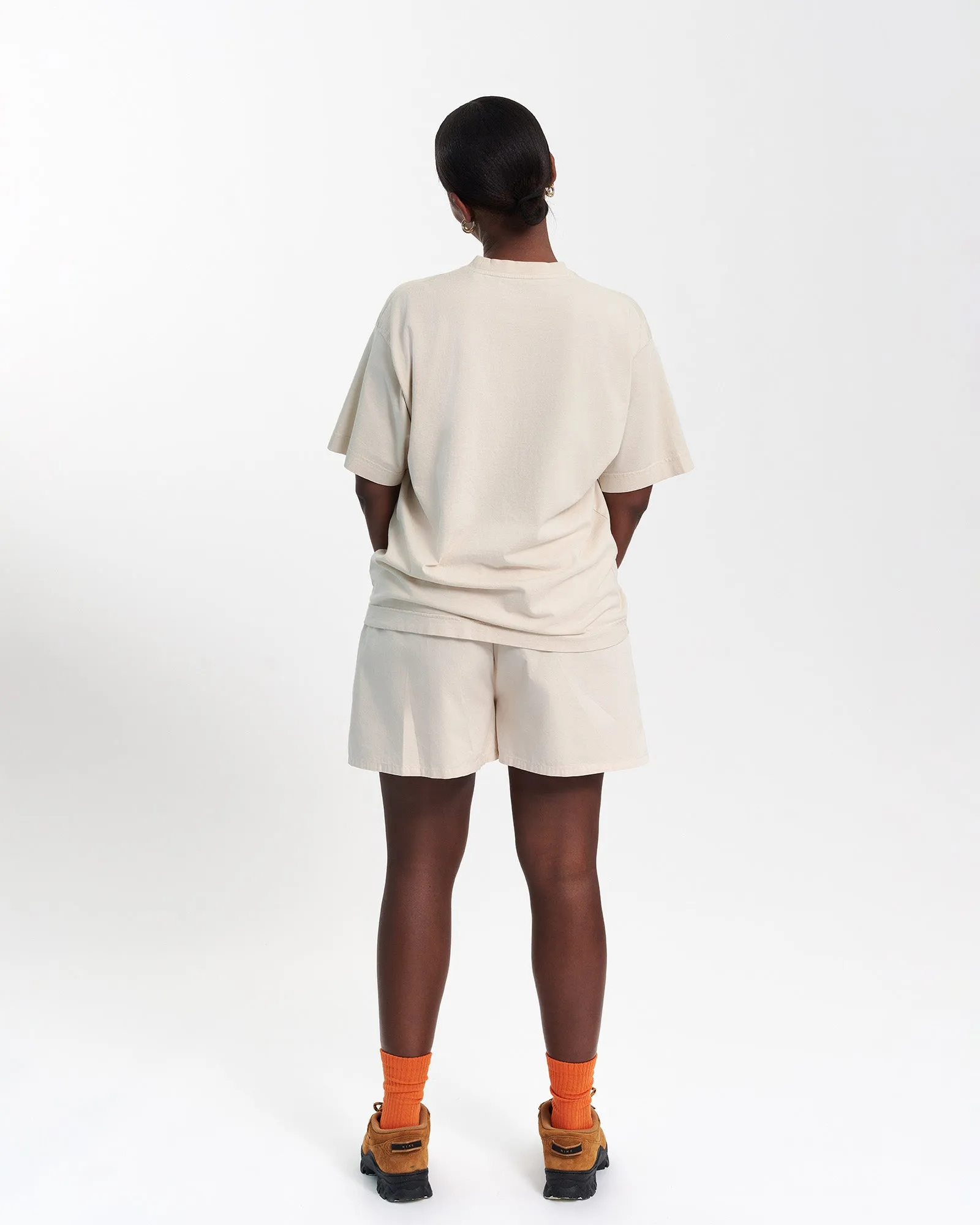 Oversized Organic T-Shirt - Dusty Olive