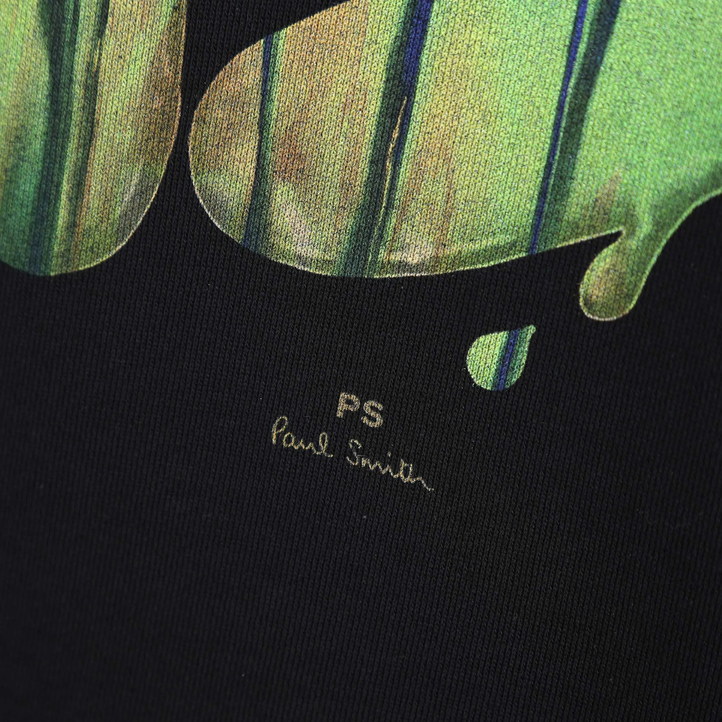 Paul Smith PS Drip Sweat Top in Black