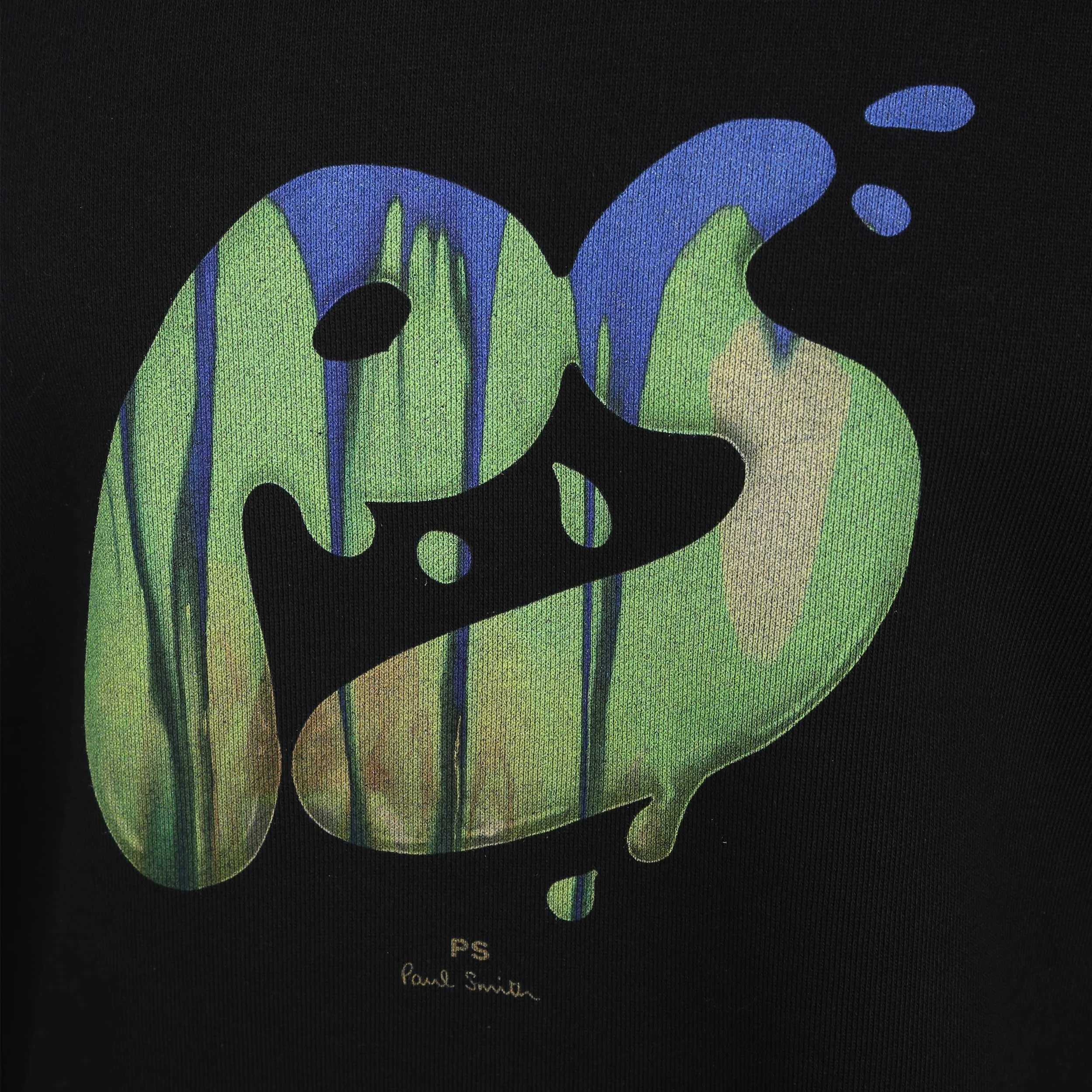 Paul Smith PS Drip Sweat Top in Black