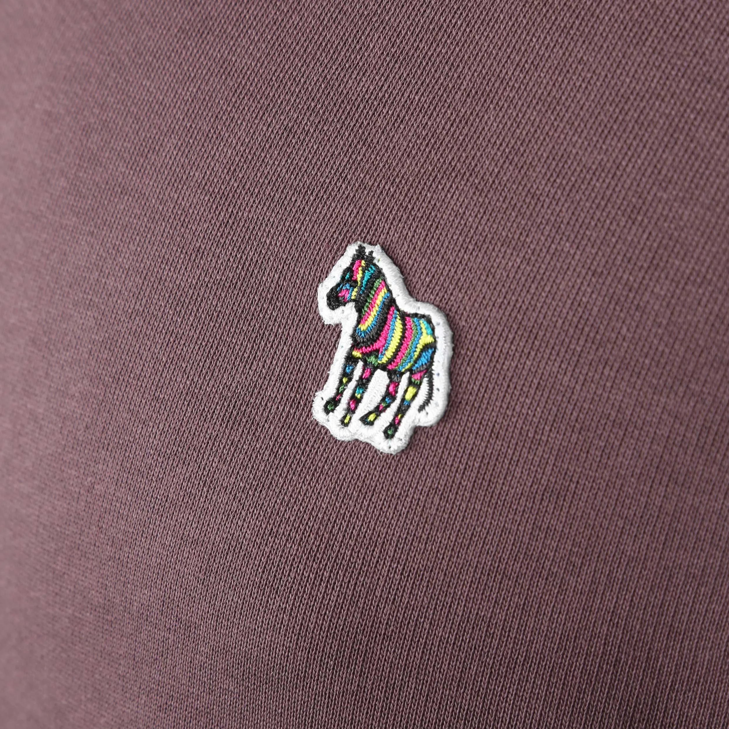 Paul Smith Zebra Sweat Top in Plum