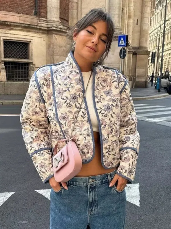 Quilted Jacket  (reversible) Women's Light Jackets and Coats