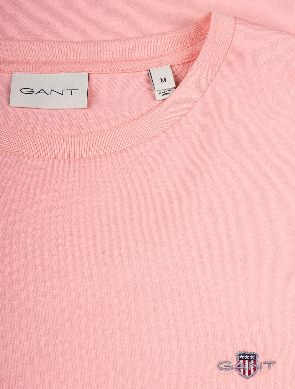 Regular Shield Short Sleeve T-Shirt Bubblegum Pink