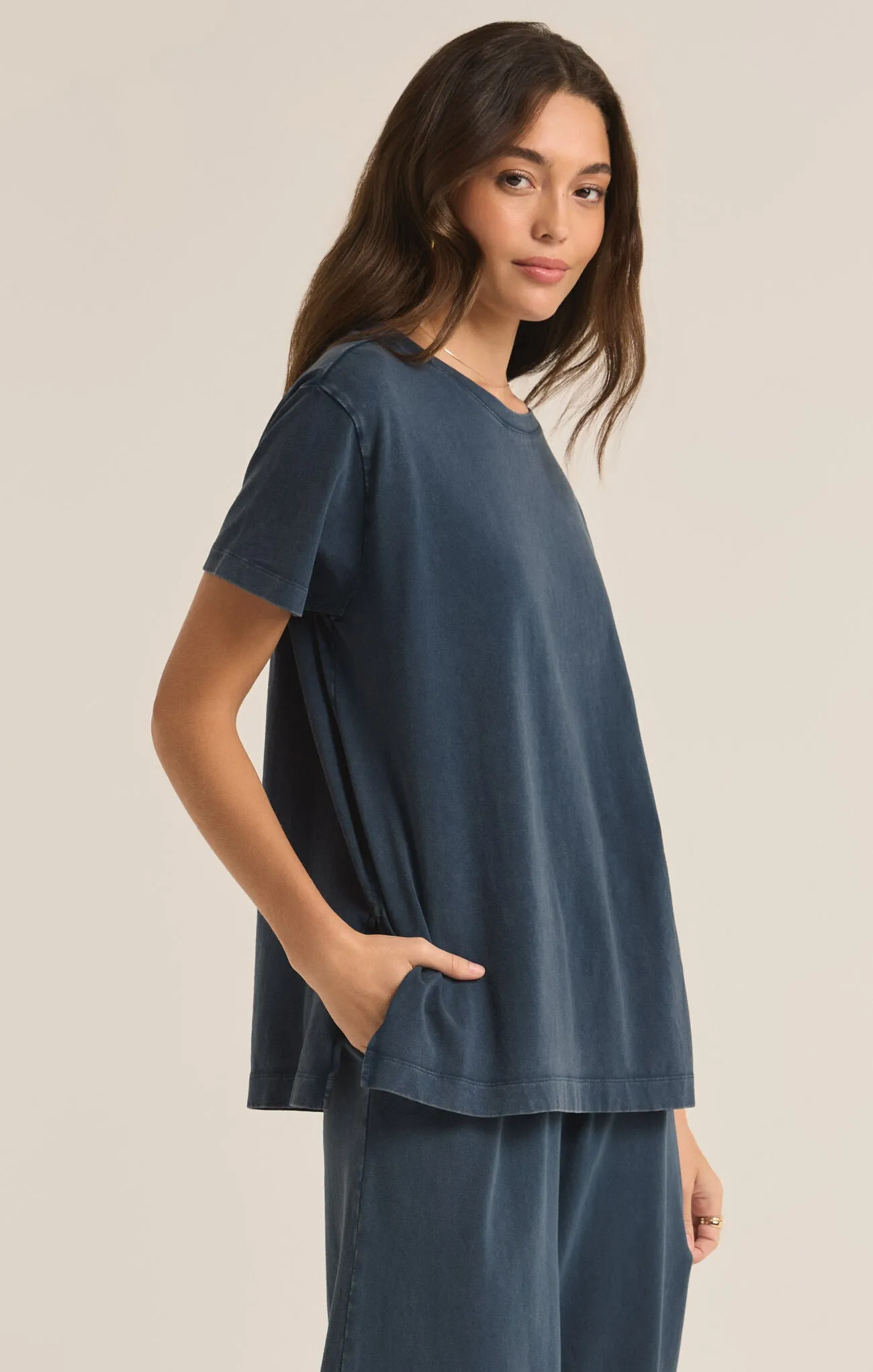 Shayla Crew Neck Top