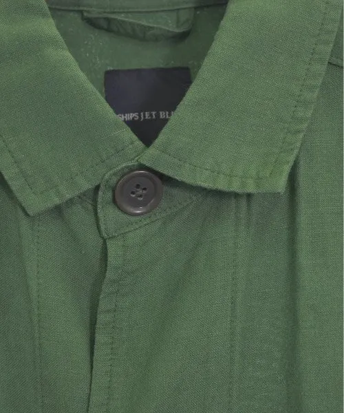 SHIPS JET BLUE Soutien collar coats