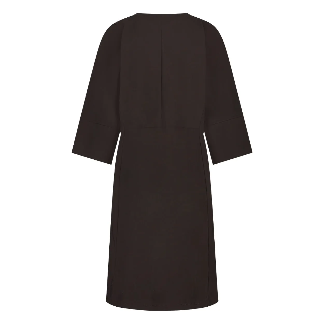 Stam Dress Technical Jersey | Dark Brown