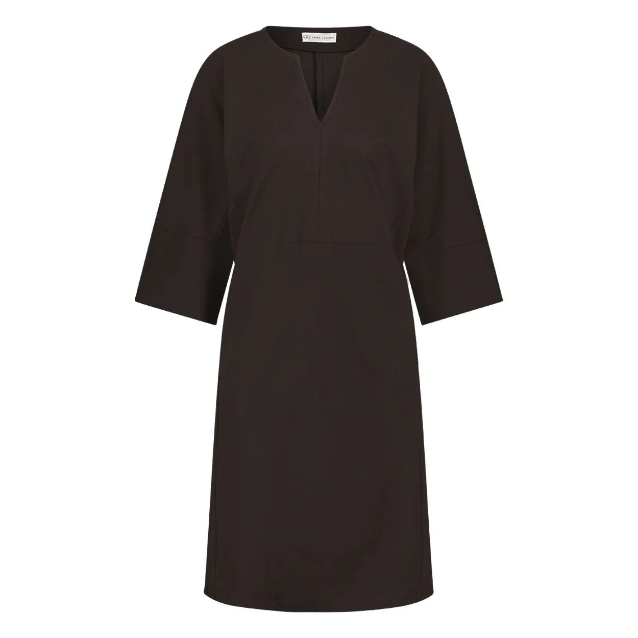 Stam Dress Technical Jersey | Dark Brown
