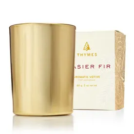 Thymes Frasier Fir Gold Votive