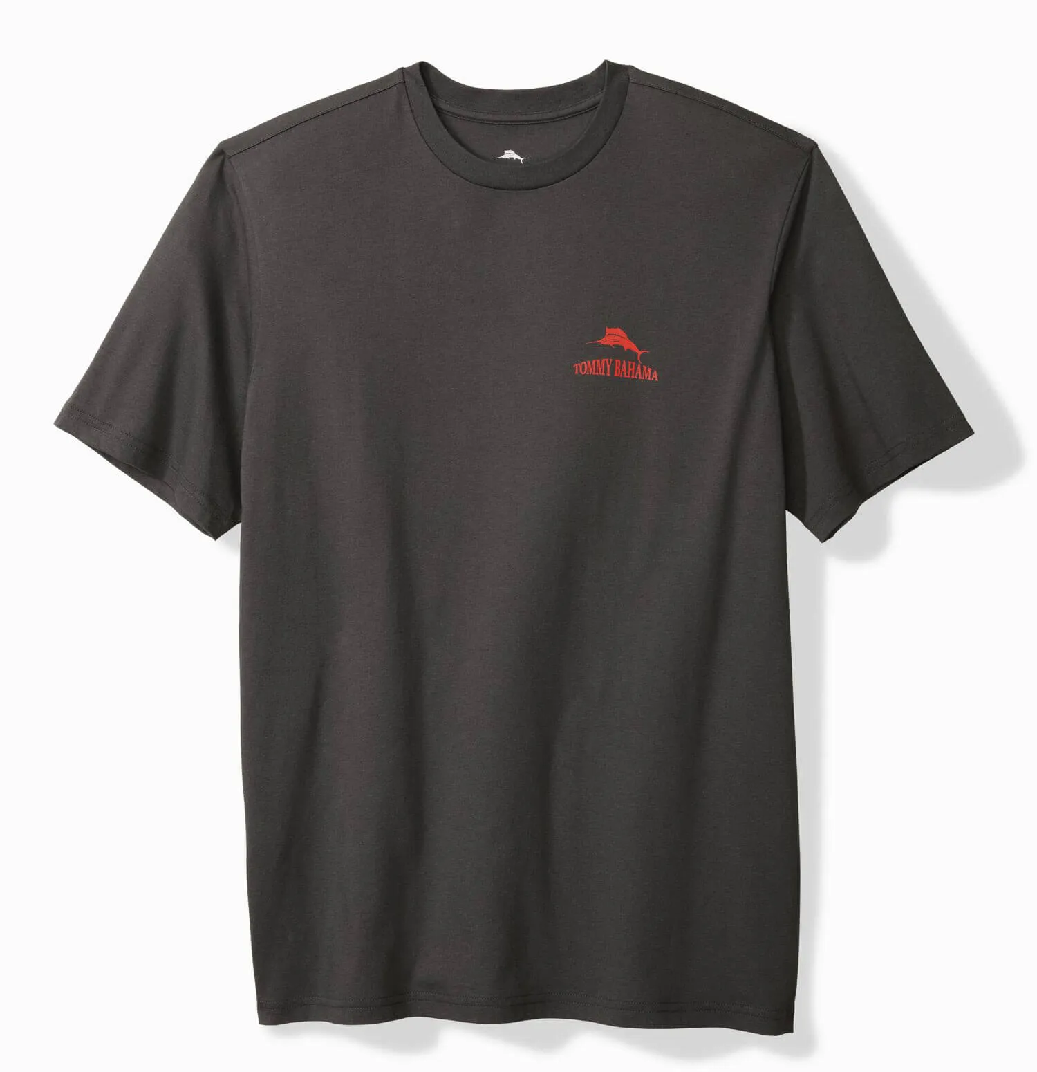 Tommy Bahama Big & Tall Deck The Halls T-Shirt - Coal