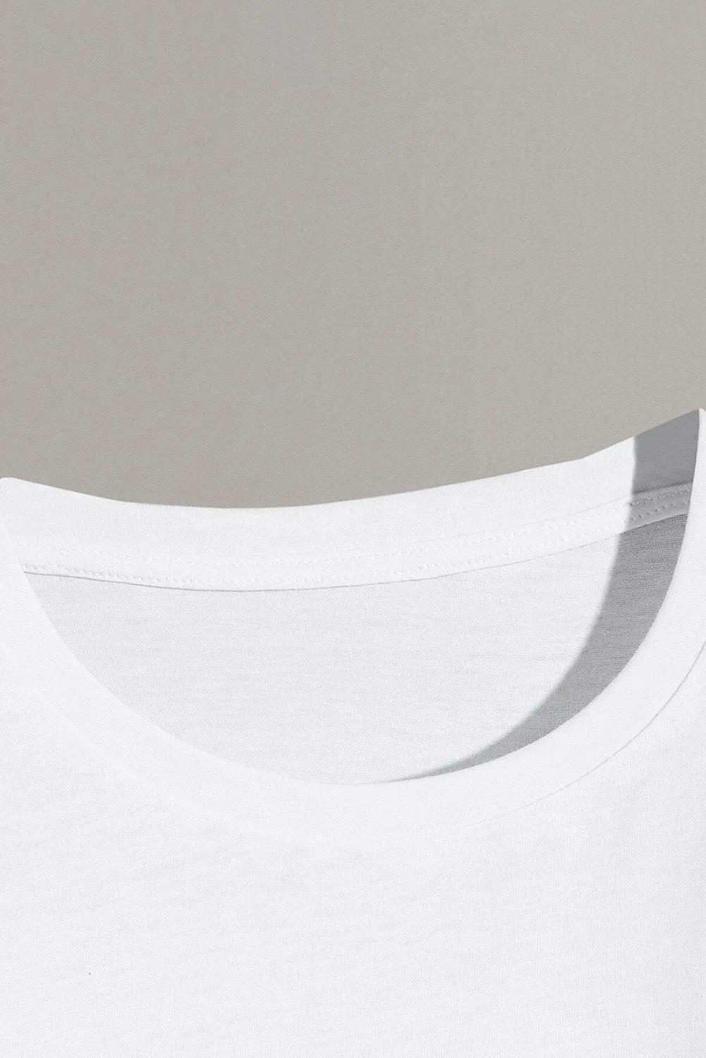 USA Print Solid Color Men's T-shirt