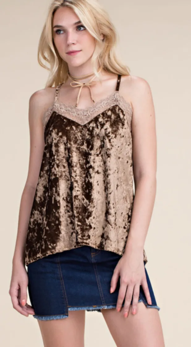 Velvet Tank Top