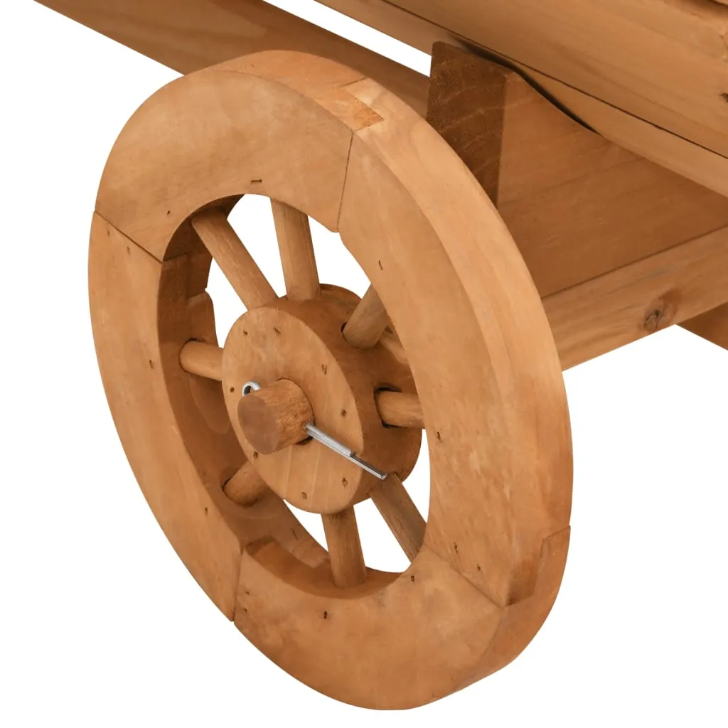 vidaXL Decorative Wagon 70x43x54 cm Solid Wood Fir