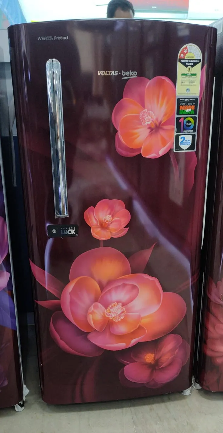 Voltas Beko by A Tata Product RDC208D/S0AWEOM 175 L Direct Cool Single Door 2 Star Refrigerator