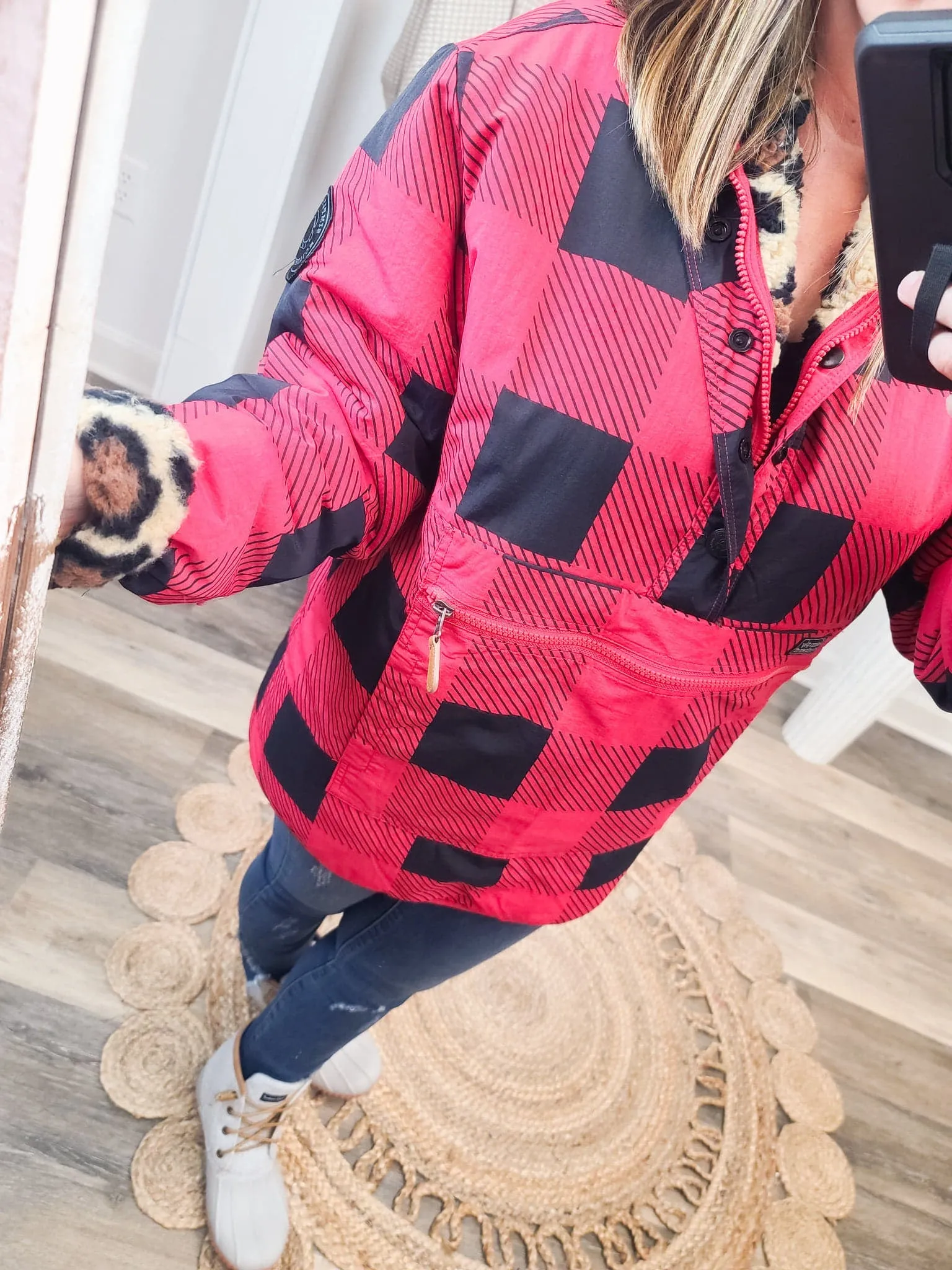 Winter Escape Reversible Pullover