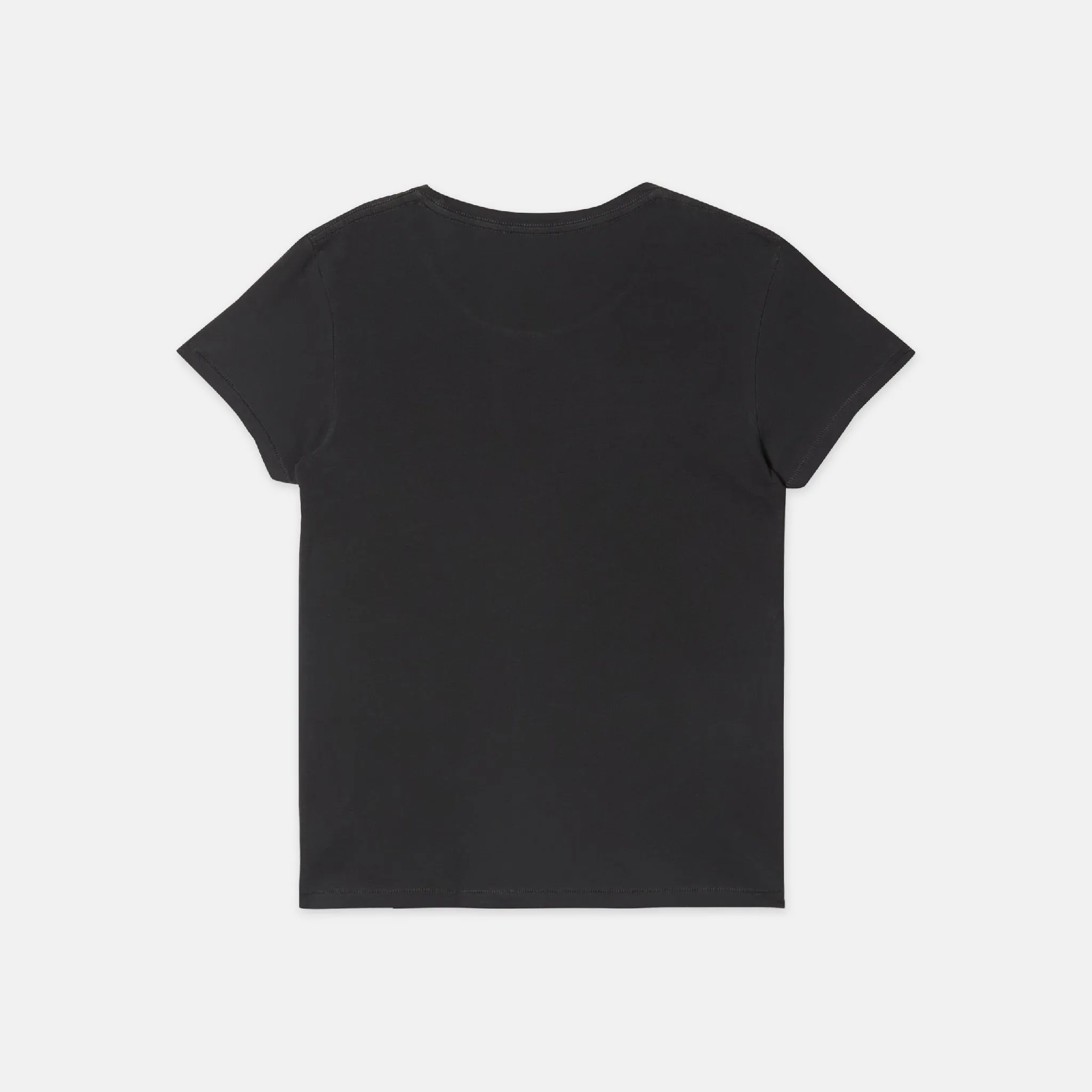 Womens Tropical Dream Short Sleeve Tee - Off Black